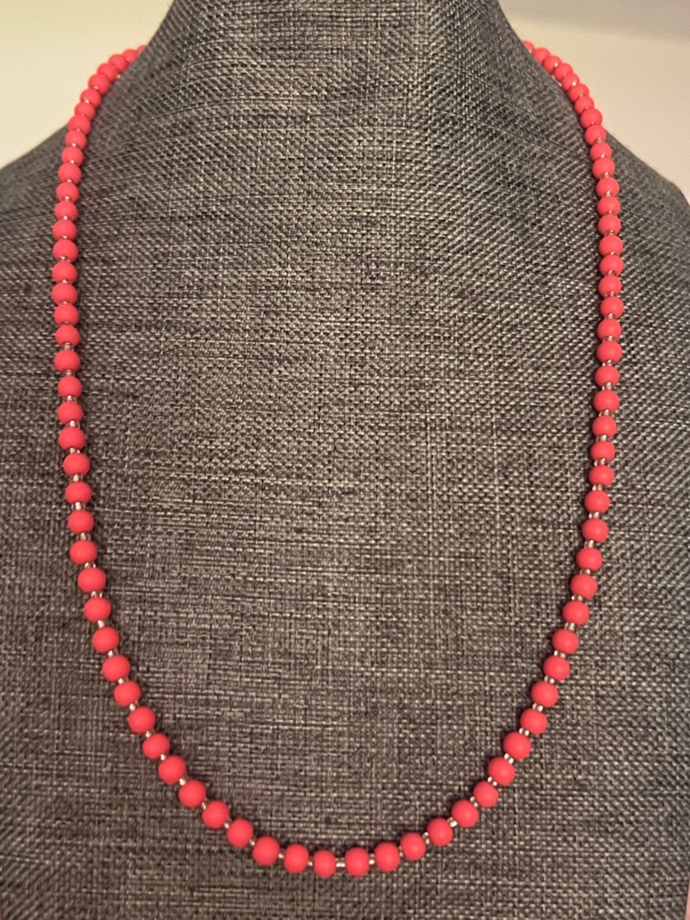 Classics versatile charm, adding Coral Beaded Necklace - Women Jewelry